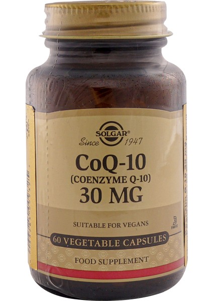Coenzyme Q-10 30 Mg 60 Kapsül