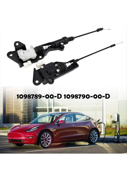 Ikincil Serbest Bırakma Kilidi Ön Kaput Ön Kilit Aktüatör Tesla Model 3 1098789-00-D 1098790-00-D Için Otomotiv (Yurt Dışından) fiyatları