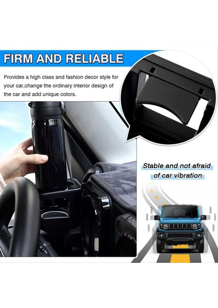 Suzuki Jimny Için Su Kupası Tutucu JB64 Sierra JB74W 2019 2023 Aksesuarlar Stick-On Fincan Tutucu Araba Iç Aksesuarları (Yurt Dışından) fırsatları