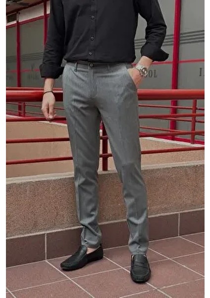 Erkek, Yeni Sezon, Standart-Fit, Old Money, Kumaş Pantolon indirimleri