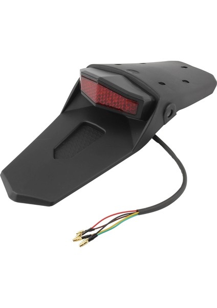 Motokros Kuyruk Işık Arka Çamurluk 12V LED Ktm Husqvarna Yamaha Suzuki Fren Lambası Motosiklet Evrensel Aksesuarları (Yurt Dışından)