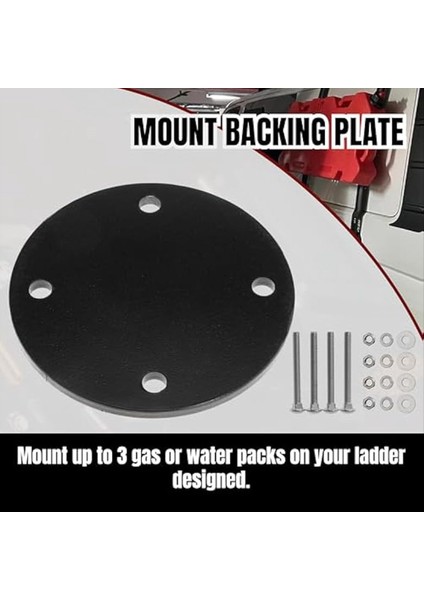 Off-Road Merdiven Çatı Kargo Rafı Için Ağır Hizmet Tipi Montaj Plakası Kiti Burçlarla (Yurt Dışından) modelleri