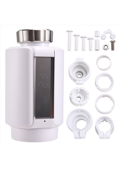 Tuya Zigbee Akıllı Termostatik Radyatör Vanası Otomatik Wifi Sıcaklık Kontrol Vanası Alexa&#39 Yı (Yurt Dışından)