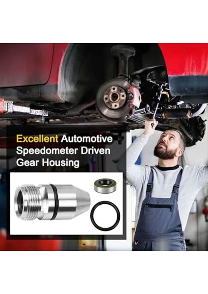 345215 Mermi Speedometre Dişli Kılıf Muhafazası Chevy Için O-Ring ve Metal Sarılı Mühür Kiti ile TH350 (Yurt Dışından) modelleri