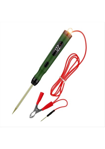 P50 Araç Elektrik Devre Test Cihazı Probu 5V-30V Dijital Ekran Devre Test Kalemi Araç Devre Test Merkezi Lamba Voltaj Test Kalemi (Yurt Dışından) fırsatları