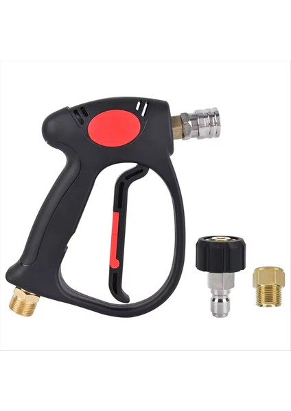 4500PSI&#39 Ye Kadar M22 Giriş 14MM ile Basınçlı Yıkama Döner Tabancası - 3/8 Inç Hızlı Bağlantı Basınçlı Yıkama Köpük Topu ile (Yurt Dışından)