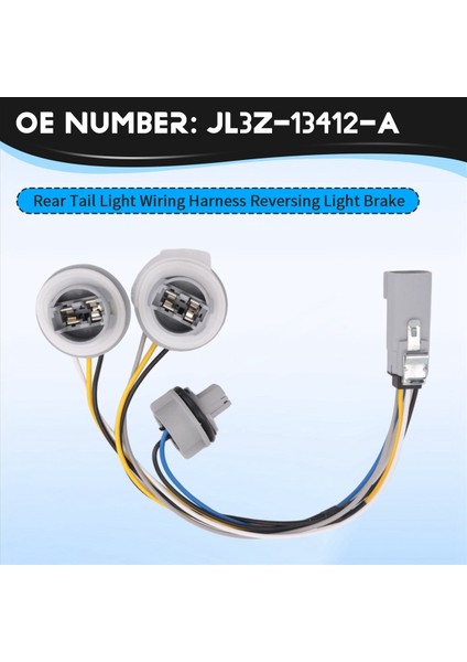 Ford F150 2018 2018 2019 2020 Arka Kuyruk Işık Kablo Demeti Kablo Dolaşımı Ters Işık Işık Kablo Demeti JL3Z-13412-A (Yurt Dışından) fırsatları