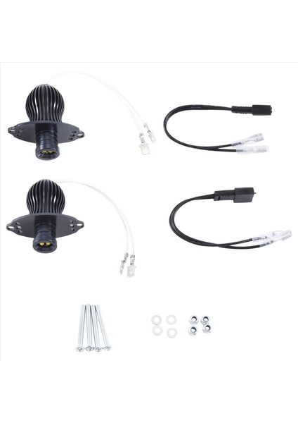 2pcs LED Melek Göz Işaretçisi Ampuller 20W Xenon Beyaz Yüksek Güçlü LED Işık Bmw E90 3 Serisi 2006-2008 (Yurt Dışından) indirimleri