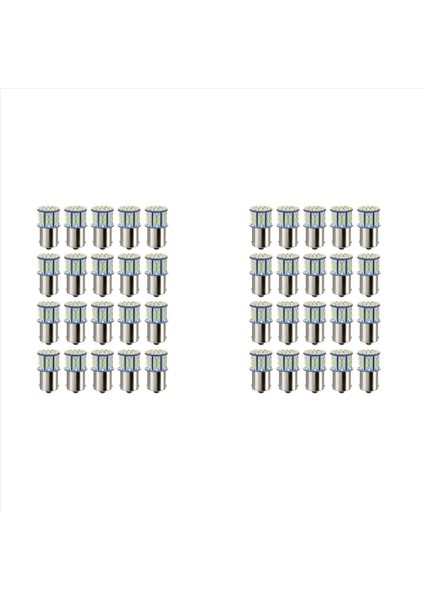40X Süper Parlak 3014 50 Smd Beyaz 1156 1141 1003 BA15S Camper Römorku Için Ampuller Deniz Botu Gövdesi (Yurt Dışından)