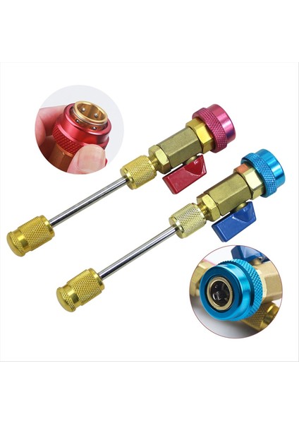 R134A Hızlı Valf Çekirdek Çıkarma Takma Araç Düşük Basınçlı Aracı Klima Sistemi Aracı (Yurt Dışından) modelleri