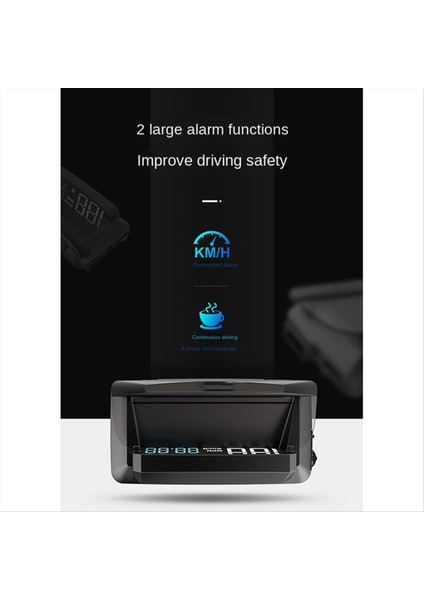 Araba Gps Başlık Ekran Araç Evrensel Hız Hd Süspansiyon Hud Optik Projeksiyon H400G Otomotiv Malzemeleri (Yurt Dışından) modelleri