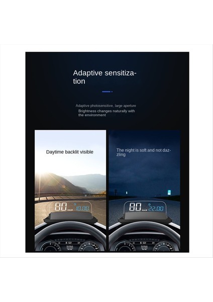 Araba Gps Başlık Ekran Araç Evrensel Hız Hd Süspansiyon Hud Optik Projeksiyon H400G Otomotiv Malzemeleri (Yurt Dışından) fırsatları