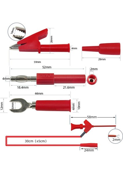 P1503E Serisi Evrensel Multimetre Prob Testi Kiti Değiştirme Iğne Test Cihazı Ic Ic Smd Test Kanca Timsah Klipsi (Yurt Dışından) modelleri