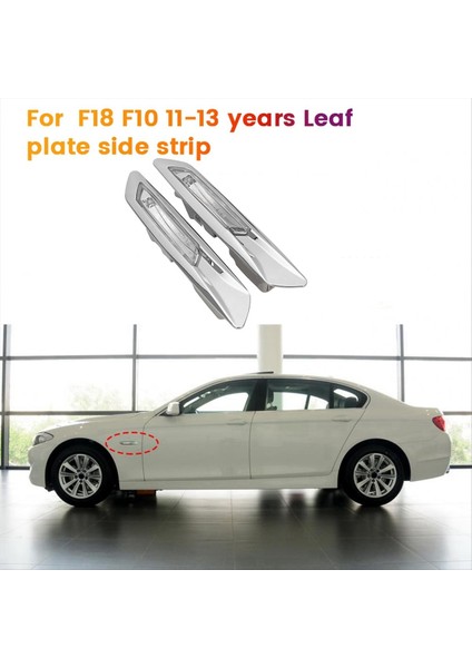 1paır LED Yan Işaretçi Işık Dönüş Sinyal Lambaları Bmw F10 F11 F18 550I 535I 528I Sedan 11-2013 63137154167 63137154168 Bir (Yurt Dışından) fırsatları