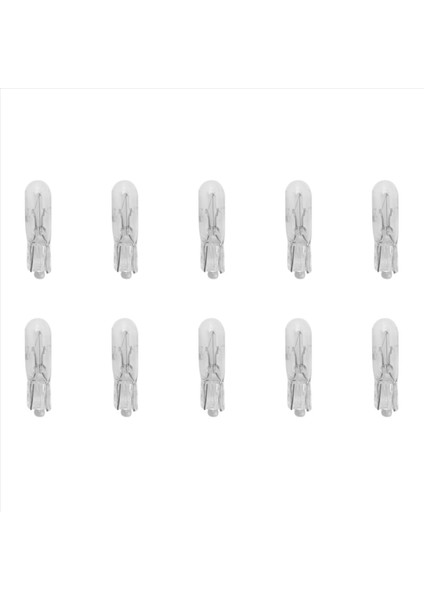 40PCS T5 17 86 206 286 Halojen Ampul Araç Gösterge Paneli Lamba Otomatik Gösterge Tablosu Lambası 1 2W 12V Işık Kaynak Sıcak Beyaz (Yurt Dışından) fiyatları