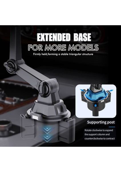 Çok Fonksiyonlu Fincan Tutucu Genişletici Tepsisi Telefon Standı Gıda Tepsisi Yemek Için Gidip Gelme Araç Masası Işçisi (Yurt Dışından) fırsatları