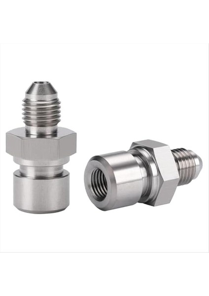 4AN Erkek Ila M10X1 25 Metrik Ters Parlama Dişi Fren Hattı Adaptörü Fitting Paslanmaz Çelik 2pcs (Yurt Dışından) fırsatları