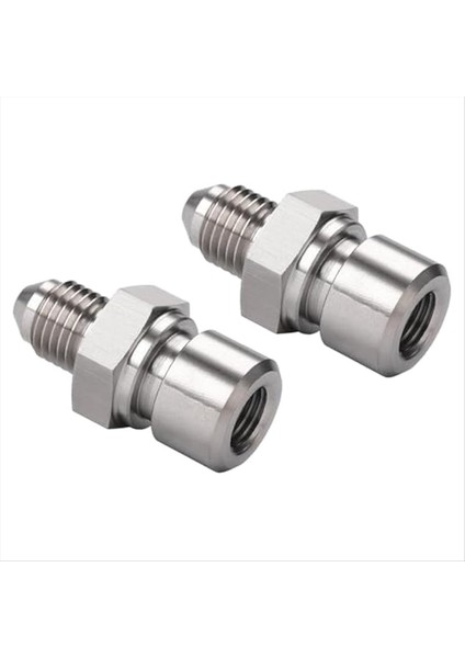 4AN Erkek Ila M10X1 25 Metrik Ters Parlama Dişi Fren Hattı Adaptörü Fitting Paslanmaz Çelik 2pcs (Yurt Dışından) indirimleri