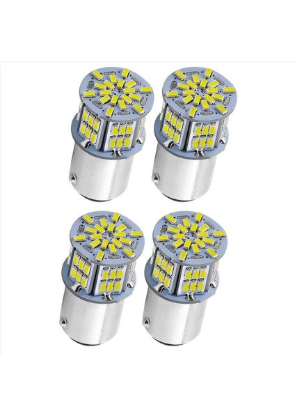 4x 1157 LED Ampul Beyaz 54SMD 1080 Lümenler 7528 2357 2057 Fren Kuyruğu Için LED Ampuller Park Park Yedek Işığı (Yurt Dışından) fiyatları