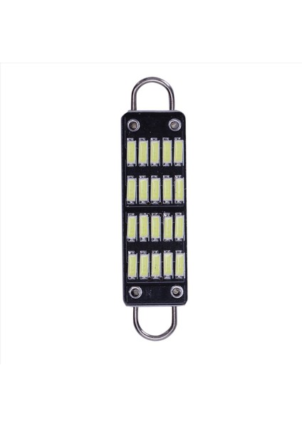 16X Ampul 44MM Parlak Beyaz Festoon LED Ampul 20 Smd Rijit Döngü 1 73 Inç Iç Kubbe Haritası LED Işıkları 561 562 567 564 (Yurt Dışından) modelleri