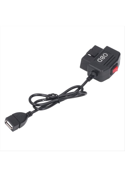 Dash Cam Hardwire Buck Hattı Obd - USB Adaptör Kablosu Dashcam Aynası Carplay Monitor Dvr Şarj Cihazı (Yurt Dışından)