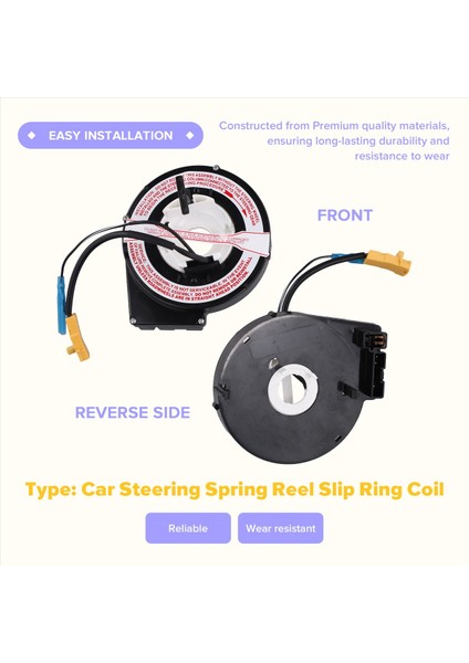 56009070AB Araç Direksiyon Sütun Saati Jeep Cherokee Için Yay 1997-2001 Jeep Wrangler Reel Kayma Yüzük Bobini 56009070 (Yurt Dışından) indirimleri