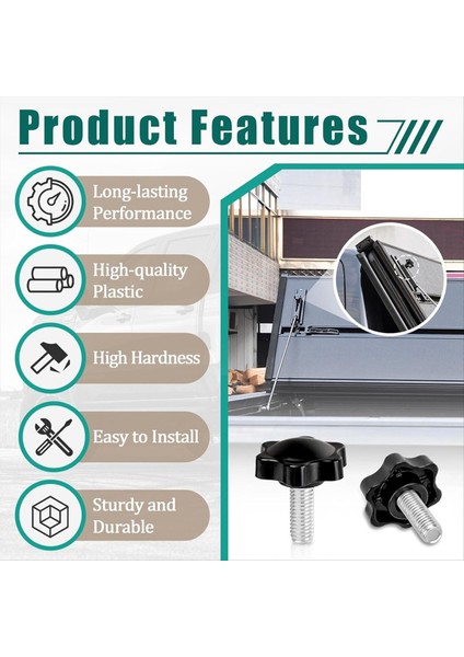 4pcs Kilit Düğmesi Değiştirme Bölüm 356A0014 Bakflip Mx4 G2 Tonneau Kapak Kilit Aksesuarları Yatak Kapağı Parçası Değiştirme (Yurt Dışından) fırsatları