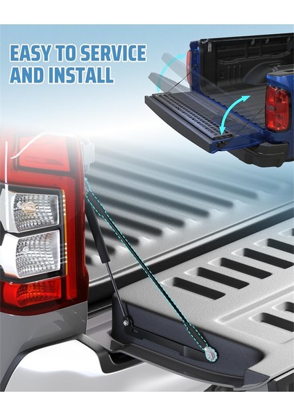 2 Pcs Arka Bagaj Kapağı Kabloları Nissan Frontier Için 1998 1999 2000 2001 2002 2003 2004 90460-8B400 (Yurt Dışından) modelleri