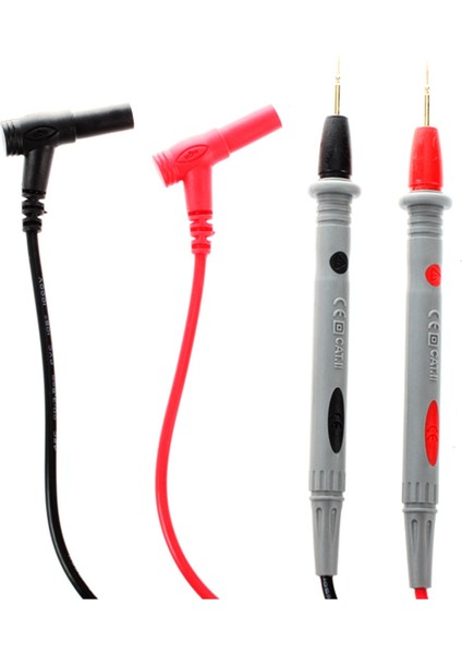 2 Çift Dijital Multimetre 1000V 20A Evrensel Test Kurşun Kablo Probu Kırmızı+Siyah (Yurt Dışından) fırsatları