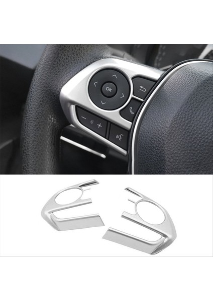 Toyota Corolla E210 Için Rav4 XA50 2019 2020 2021 2022 2023 2024 Rav 4 Hibrid Araba Direksiyon Düğmesi Kapak Döşeme Parçaları (Yurt Dışından) fırsatları