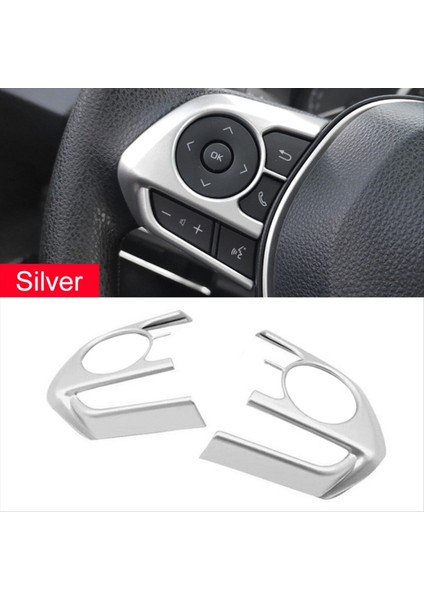 Toyota Corolla E210 Için Rav4 XA50 2019 2020 2021 2022 2023 2024 Rav 4 Hibrid Araba Direksiyon Düğmesi Kapak Döşeme Parçaları (Yurt Dışından) indirimleri