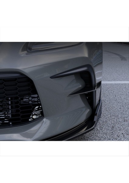 1 Çift Ön Tampon Havalandırma Spoyleri Kanard Dekoratif Tampon Venteri Ayırıcı Yüzgeç Döşeme Toyota Subaru GR86 2022 ve Sonrası (Yurt Dışından) fırsatları