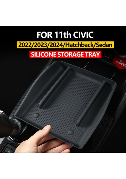 Honda 2022-2025 Için 11 Sivil Kablosuz Silikon Koruyucu Pad Merkezi Depolama Bölmesi Için (Yurt Dışından) modelleri