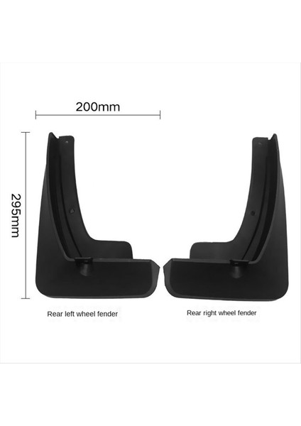 Sıçrama Muhafızları Ön Arka Çamurluk Koruma Mudflaps 4pcs Cadillac Için Siyah Ct-5 2020 2021 Araba Aksesuarları (Yurt Dışından) fiyatları