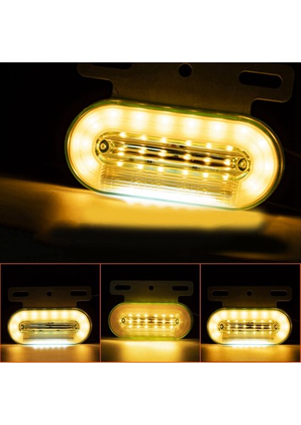 LED Römork Temizleme Işıkları Kamyon Yan Işıkları Için Işaret Işıkları Kargo Lambası Kamyon Traktör Dönüş Sinyalleri 24V (Yurt Dışından) fiyatları