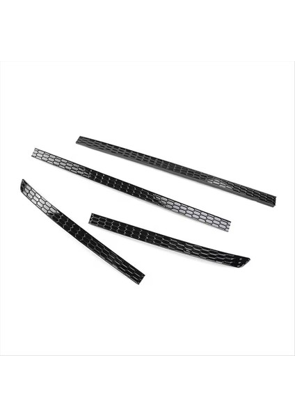 Petek Tarzı Abs Siyah Araba Oto Aksesuarları Arka Tampon Sisli Işık Lambası Kapak Vw Tiguan R-Line 2022 2023 (Yurt Dışından) modelleri