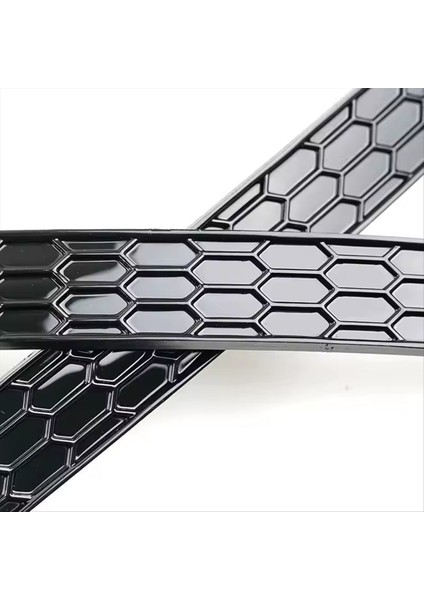 Petek Tarzı Abs Siyah Araba Oto Aksesuarları Arka Tampon Sisli Işık Lambası Kapak Vw Tiguan R-Line 2022 2023 (Yurt Dışından) indirimleri