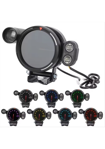 Rpm Tako Gösterge 10-15V Otomatik Takometre Açık Ekran 3 15 Inç 7 Renk Abs Değiştirme (Yurt Dışından) fırsatları