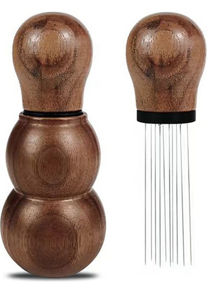 Espresso Dağıtım Aracı 10 Pin Dağıtıcı 0,36 mm Kahve Karıştırıcı Toz Tamper Kahve Karıştırma Barista Aksesuarları-A (Yurt Dışından)