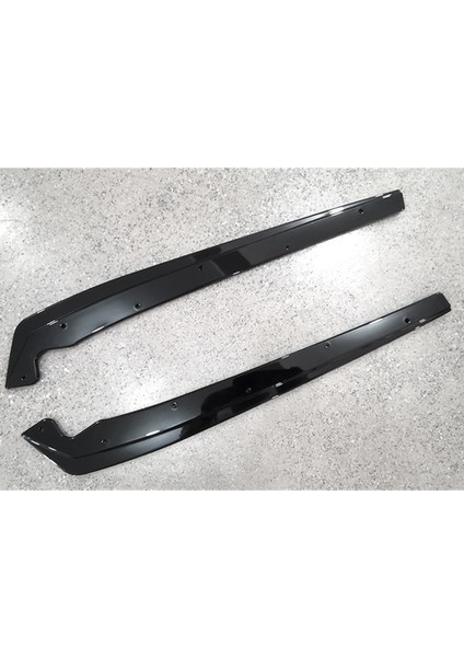 Bmw 5 Serisi Için G30 G38 2 Pcs Araç Arka Tampon Dudak Yan Spoiler Gloss Black 2018 2019 2020 2021 2022 2023 (Yurt Dışından) indirimleri