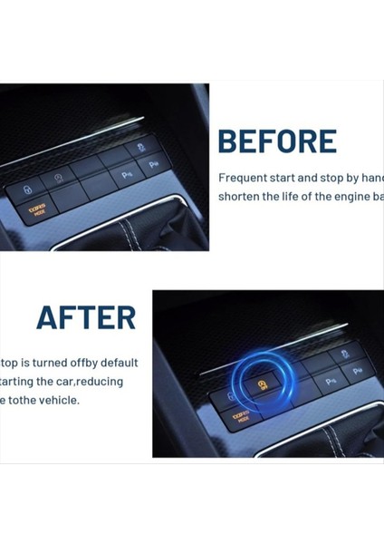 Skoda Octavia Için Otomatik Durdurma Sistemi Sistemi Kapalı Kırıcı Kontrol Sensörü Fiş Kablosu Üç Mod (Yurt Dışından) modelleri