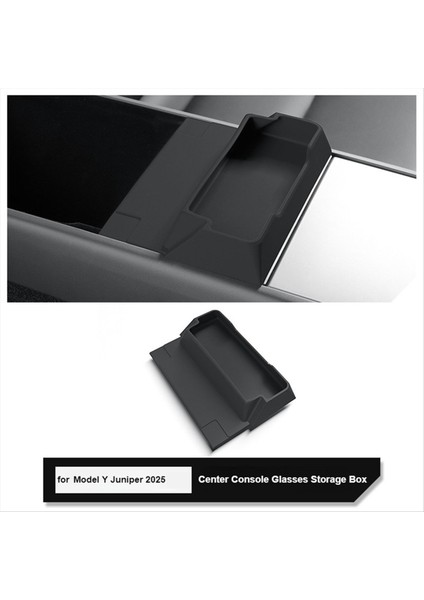 Tesla Model Y Juniper 2025 Silikon Tepsisi Kolçak Kutusu Organizatör Iç Otomobil Parçaları Için Merkez Konsol Gözlükleri Depolama Kutusu (Yurt Dışından) fiyatları