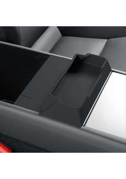 Tesla Model Y Juniper 2025 Silikon Tepsisi Kolçak Kutusu Organizatör Iç Otomobil Parçaları Için Merkez Konsol Gözlükleri Depolama Kutusu (Yurt Dışından) fırsatları