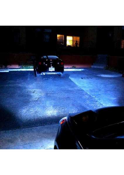 4x Süper Parlak H8 H9 H11 LED Far Ampul Kiti Yüksek/düşük Işın Işık 8000LM 8000K Buz Mavisi 80W (Yurt Dışından)