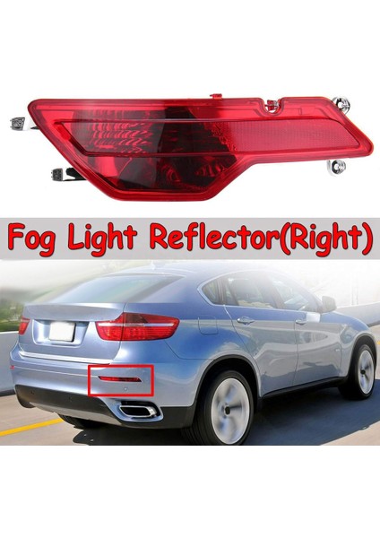 Bmw X6 Için 2x Arka Tampon Sis Farkı Reflektörü E71 E72 2008-2010 6314718721 63147187220 Doğru (Yurt Dışından) modelleri