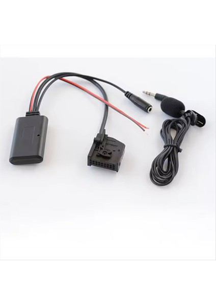 Araba Bluetooth Müzik Alıcı Aux Adaptörü Mercedes Benz Comand 2 0 Aps W203 W209 W211 Için Mıc Handfree Kablosu Arayan (Yurt Dışından) indirimleri