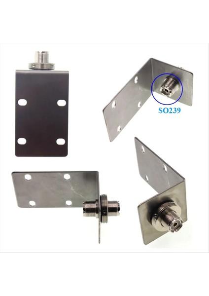 Uhfj Anten Braketi 10-1300MHZ Ground Araba Mobil Radyo SO239-SO239 Anten RE05 Güçlendirme Anteni (Yurt Dışından) indirimleri