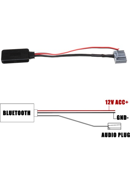 1 Pcs Araba Kablosuz Bluetooth 4 0 Modül Müzik Adaptörü ve 1 Set Süper Beyaz T10 5-Smd 5050 LED Ampuller (Yurt Dışından) modelleri