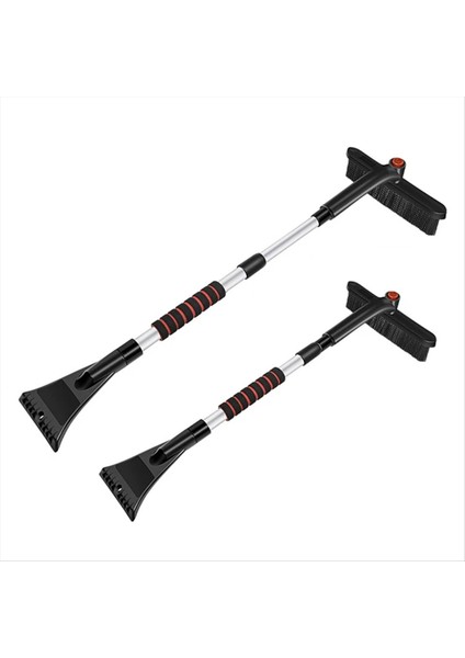 Araba Kar Kürek Uzatılabilir Buz Kazıyıcı Kar Fırçası Çıkarılabilir Ön Cam Kardan Çıkar (Yurt Dışından)