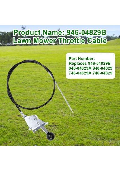 Zanaatkar Biçme Makinesi Çim Traktörleri Için Gaz Kablosu 946-04829B 746-04829 946-04829A 746-04829A Araç Bölümü (Yurt Dışından) modelleri